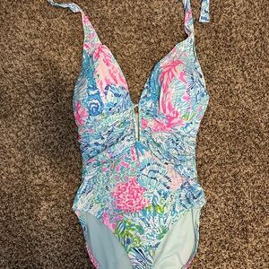 Lilly Pulitzer Lanai Halter one piece